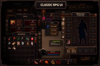 Classic RPG GUI – Free Download