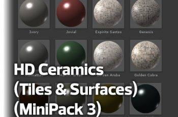 HD Ceramics (Tiles & Surfaces) (MiniPack 3) – Free Download