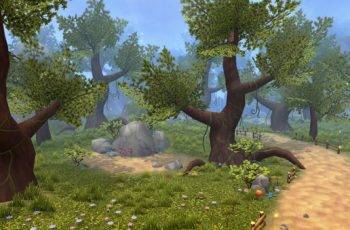 Hand Painted Forest – Zugrand – Free Download