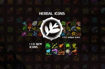 Herbal Icons – Free Download