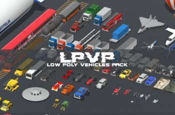 LPVP – Low Polygon Vehicles Pack – Free Download