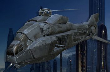 Low Polygon Sci-Fi Helicopter – Free Download