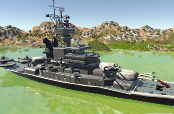 Modern/Futuristic Battleship – Free Download