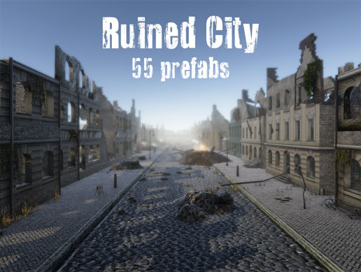 Ruined City - Free Download | Unity Asset Collection