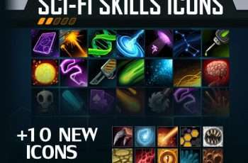 Sci-Fi Skill Icon Pack – Free Download