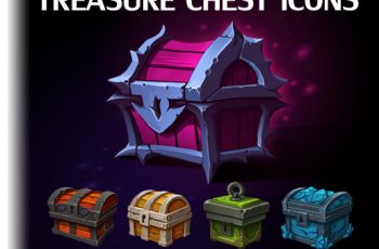 Treasure Chest Icons – Free Download