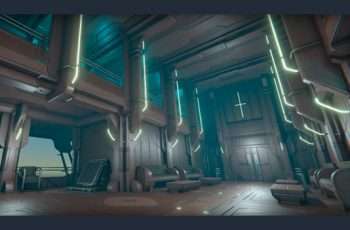 Wooden Sci-Fi Environment Modular Kit. – Free Download