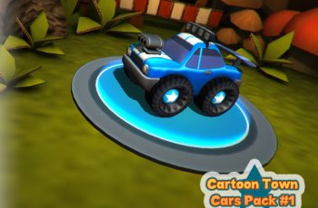 Cartoon Town Cars Pack #1 – Free Download