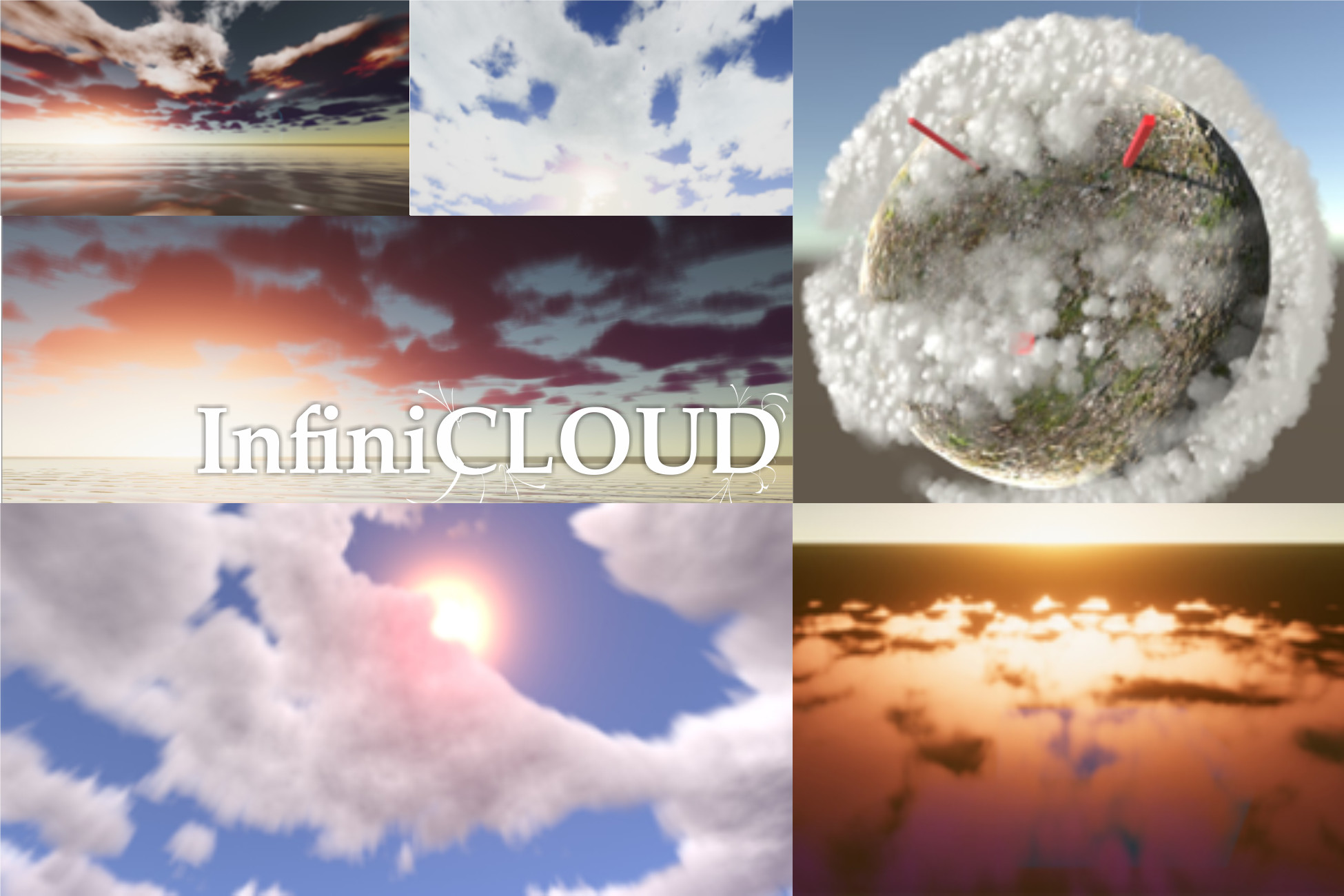 InfiniCLOUD HDRP URP, Volumetric clouds & particles Free Download