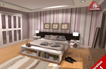 Modern Bedroom 2 – Free Download