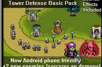 Tower Defense Basic Pixel Art Pack – Free Download