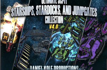 Ultimate Sci-Fi Starships, Stardocks, and Jumpgates Collection – Free Download