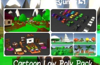 Cartoon Low Poly Pack – Free Download