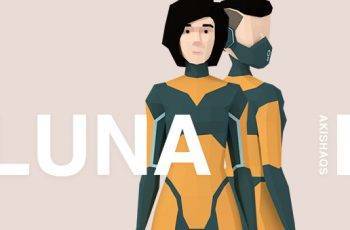 Luna | Lowpoly Character – Free Download