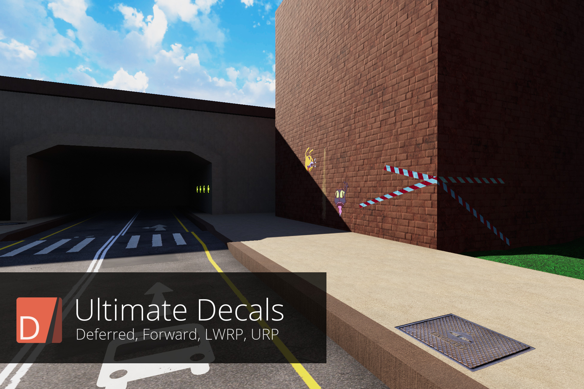 Ultimate Decals (Deferred, Forward, URP) Free Download Unity Asset
