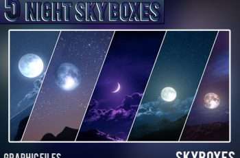 5 Night Skyboxes – Free Download