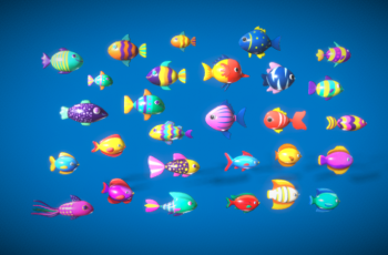 Cartoon Fish Pack 2 – Free Download