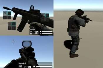 Character for multiplayer FPS game – Free Download