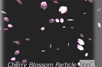 Cherry Blossom Petal Particle – Free Download