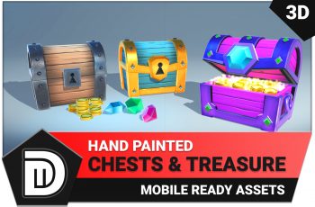 Hand Painted Chests & Treasure – Free Download