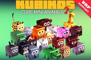 KUBIKOS – Animated Cube Mini Animals 2 – Free Download