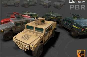 Mobile Humvee Military Vehicle Pack – Free Download