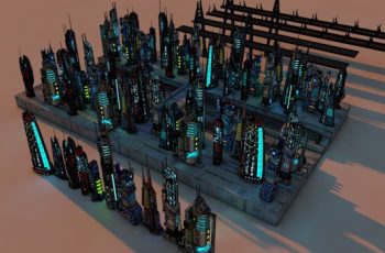 SCI FI FUTURISTIC CITY Package – Free Download