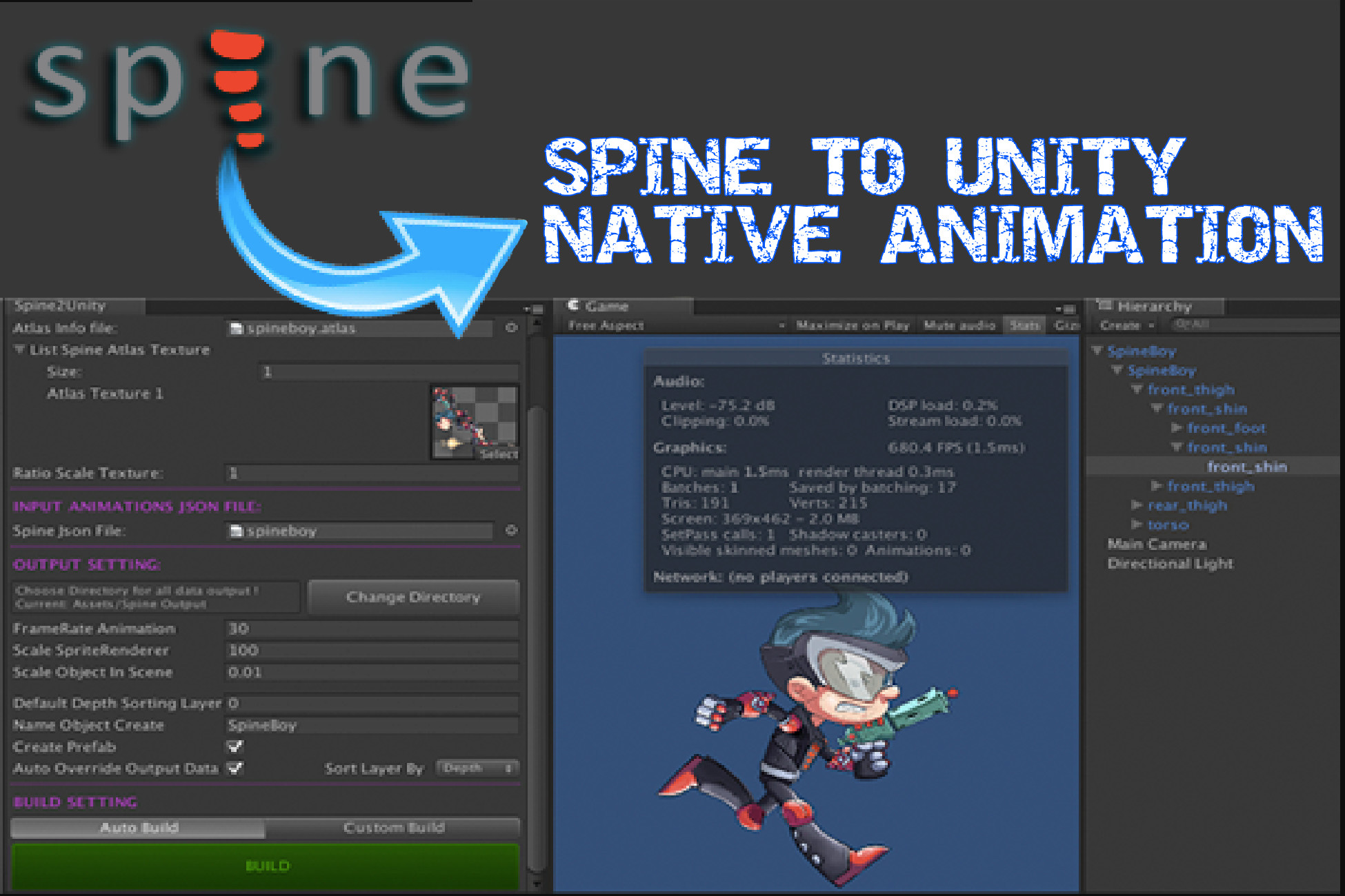 Spine2Unity Native Animation - Free Download | Unity Asset Collection