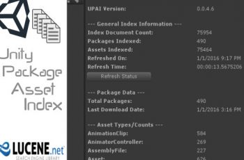 Unity Package Asset Index – Beta – Free Download