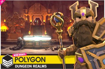 POLYGON Dungeon Realms – Low Poly 3D Art by Synty – Free Download