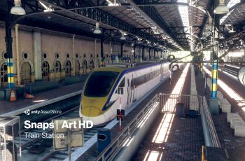 Snaps Art HD | Train Station – Free Download