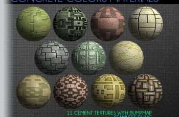 Concrete Colors Materials – Free Download