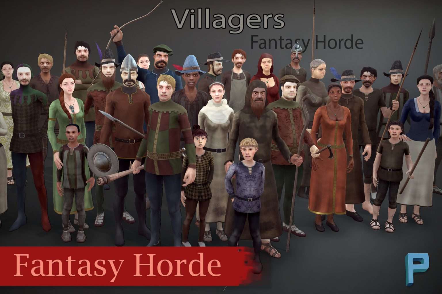 Fantasy Horde - Villagers - Free Download | Dev Asset Collection