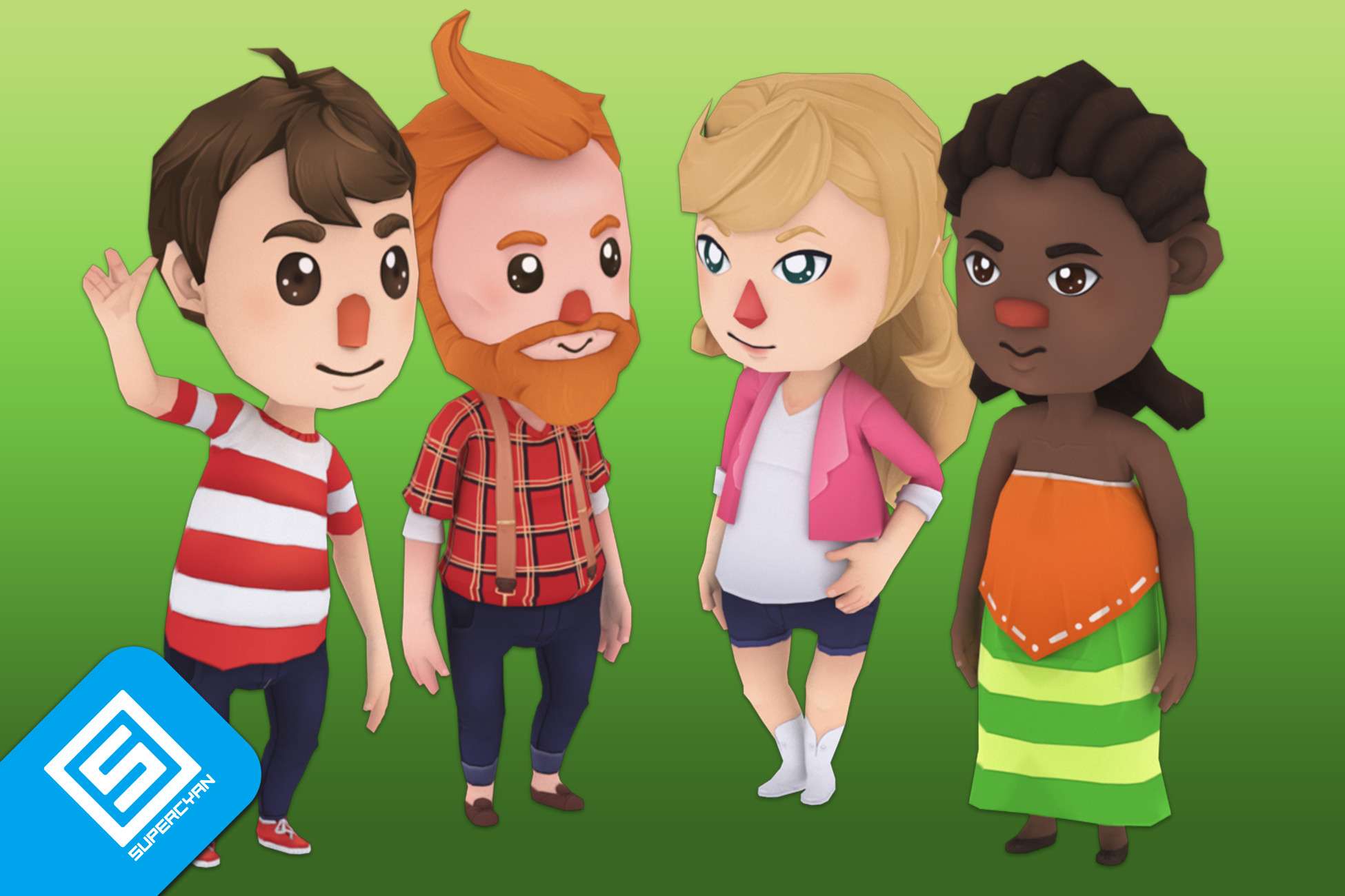 Character Pack: Common People – Free Download