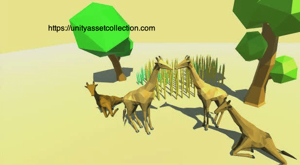 Low Poly Giraffe - Free Download | Unity Asset Collection