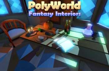 PolyWorld: Low Poly Fantasy Interiors – Free Download