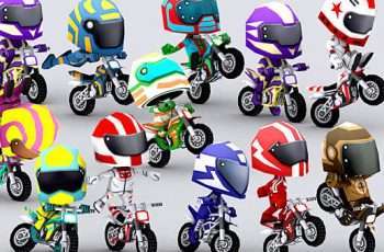 Chibii Racers – Dirt Bikes – Free Download
