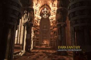 Dark Fantasy Gigantic Environment – Free Download