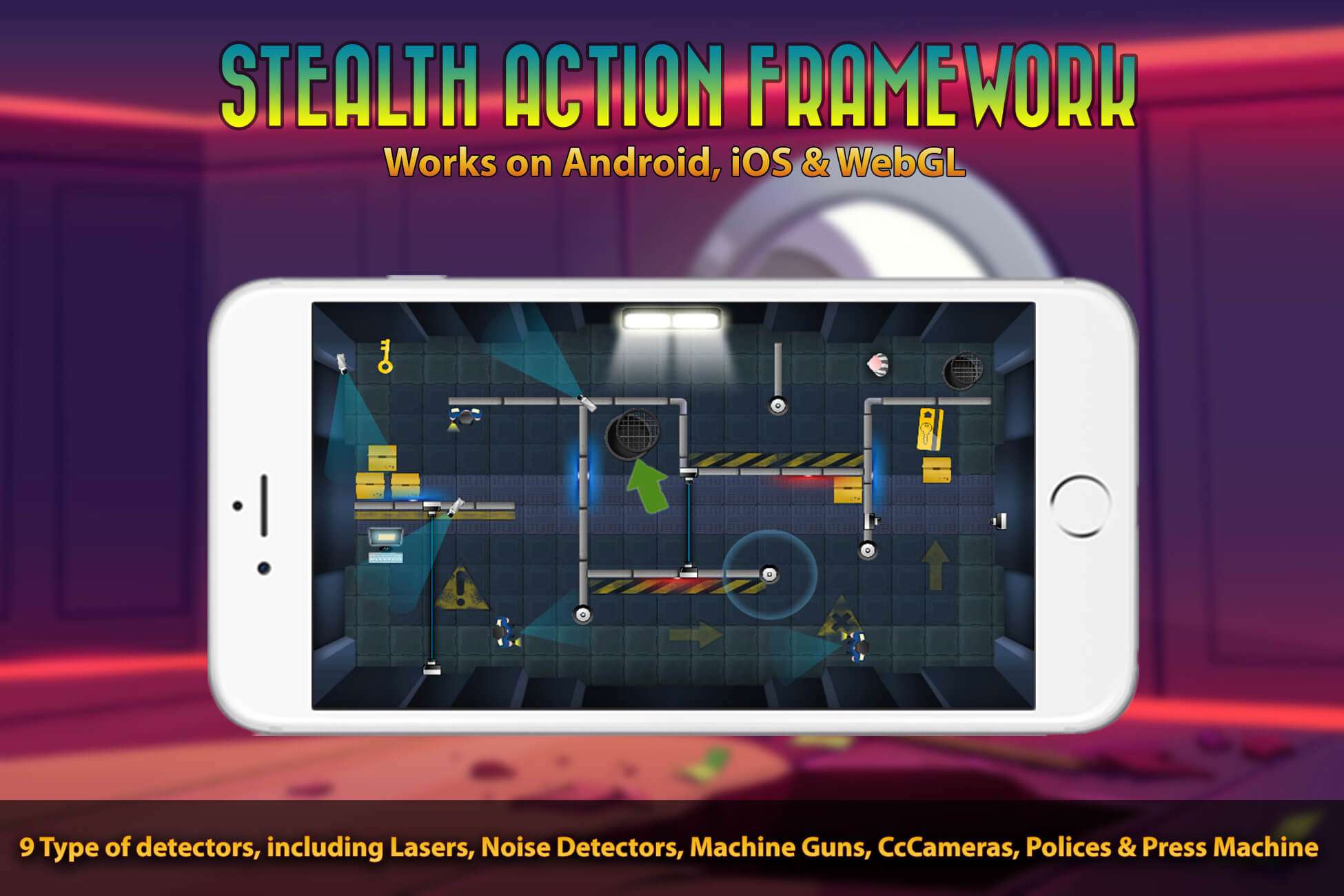 Stealth Action Game Kit Free Download Dev Asset Collection