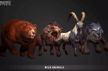 Stylized Wild Animals Pack – Free Download
