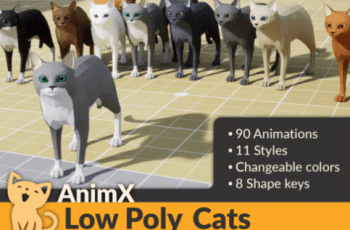 Low Poly Cats – Free Download