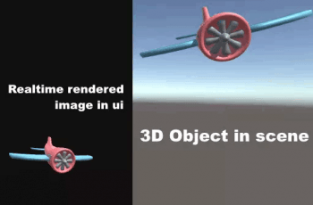 Realtime Object Preview (3D Object on UI) – Free Download