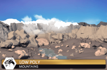 Low Poly – Mountains Environment – Free Download