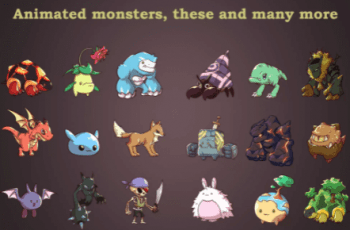 Animated 2D Monsters (Fantazia) – Free Download