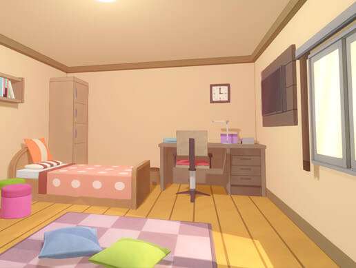 Anime Bedroom, Aesthetic Anime Room, HD wallpaper | Peakpx