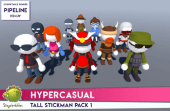 HYPERCASUAL – Tall Stickman Pack 1 – Free Download