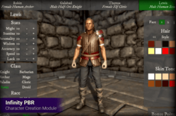 Modules – Character Creation / New Game Scene – Free Download