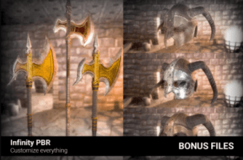 Weapons & Armor Pack #1 – Bonus Files 2 – Substance Painter files – Free Download
