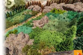 Yughues Pine Bushes v.2 – Free Download