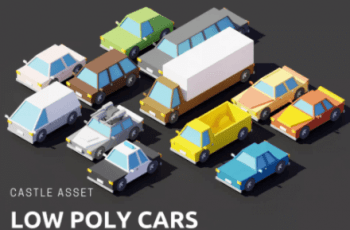 3D Low Poly Cars – Free Download